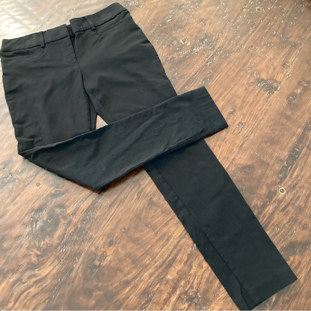 Black Skinny Dress Pants Trouser Slacks Jeggings Size 3